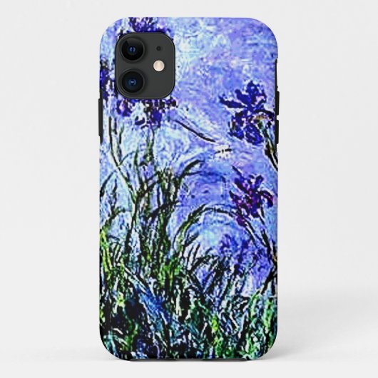 Irises van Claude Monet Case-Mate iPhone Case (Achterkant)
