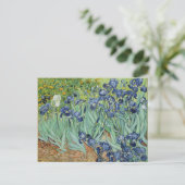 Irises - Van Gogh Briefkaart (Staand voorkant)