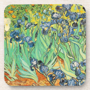 Irises - Van Gogh - c1889 Bier Onderzetter