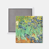 Irises - Van Gogh - c1889 Magneet (Voorkant / Achterkant)