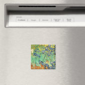 Irises - Van Gogh - c1889 Magneet (Insitu (Vaatwasser))