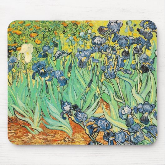 Irises - Van Gogh - c1889 Muismat (Voorkant)