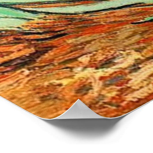 Irises - Van Gogh - c1889 Poster (Hoek)