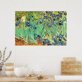 Irises - Van Gogh - c1889 Poster (Keuken)