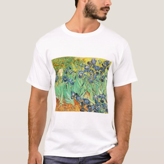 Irises - Van Gogh - c1889 T-shirt (Voorkant)