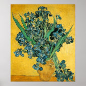 Irises - Van Gogh - c1890 Poster (Voorkant)