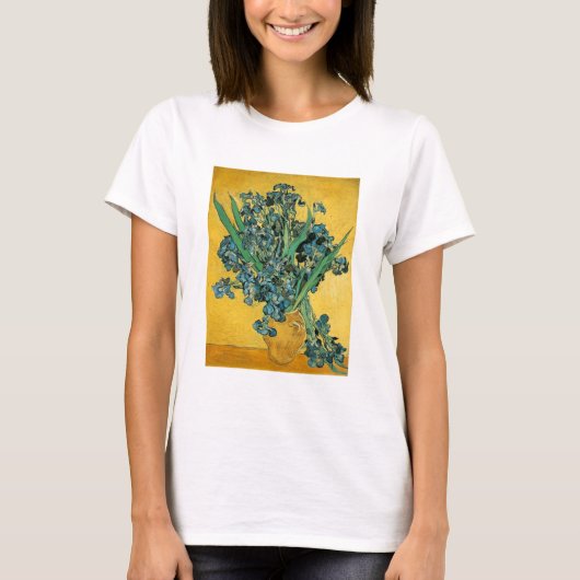 Irises - Van Gogh - c1890 T-shirt (Voorkant)