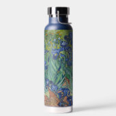 Irises Van Gogh  Floral Art Flower Monogram Waterfles (Links)