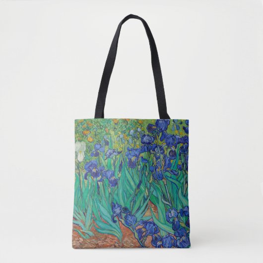 Irises - Van Gogh Tote Bag (Voorkant)