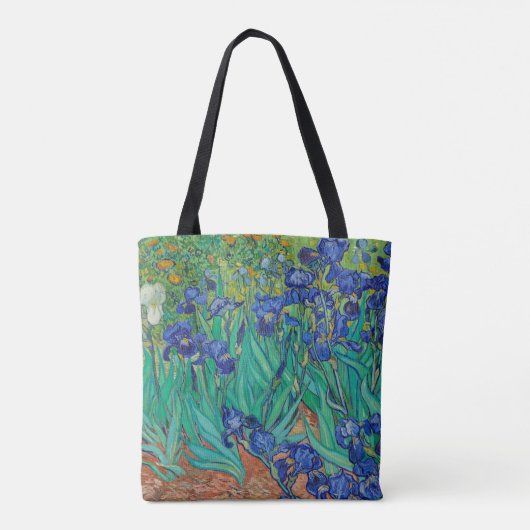Irises - Van Gogh Tote Bag (Achterkant)