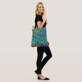Irises - Van Gogh Tote Bag (Op model)