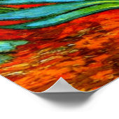 Irises, Van Gogh's beroemde bloemenschilderij, Poster (Hoek)