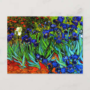 Irises, Van Gogh's beroemde bloemschilderij Briefkaart