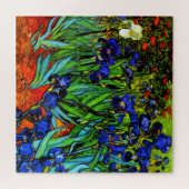 Irises, Van Gogh's beroemde bloemschilderij Legpuzzel (Horizontaal)