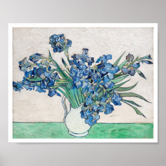 "IRISES" VAN HET POSTER VINCENT Van Gogh (Voorkant)
