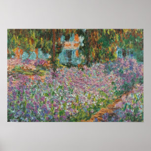 Irises van Monet Poster