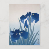 Irises van Ohara Koson Briefkaart (Voorkant)