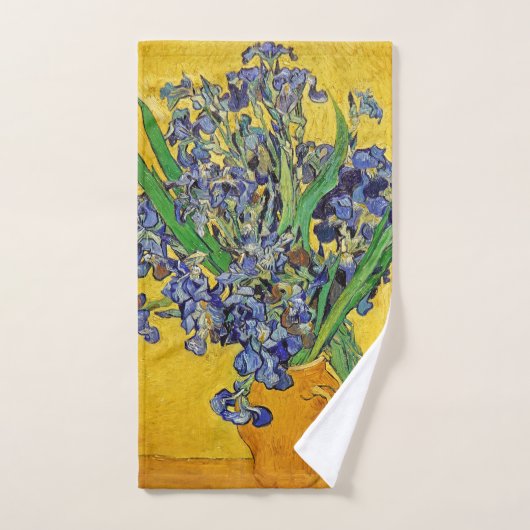 Irises van Van Gogh Bad Handdoek (Handdoek)
