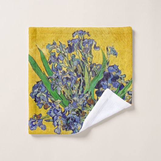 Irises van Van Gogh Bad Handdoek (Wasdoekje)