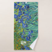 Irises van Van Gogh Badhanddoek (Badhanddoek)