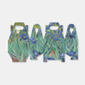 Irises van Van Gogh Bedankdoosjes (Uitgevouwen)