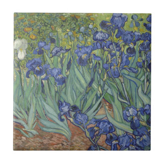 Irises van Van Gogh Blue Iris bloemen Tegeltje