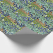 Irises van Van Gogh Cadeaupapier (Hoek)