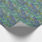 Irises van Van Gogh Cadeaupapier (Hoek)