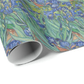 Irises van Van Gogh Cadeaupapier (Rol Hoek)