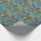 Irises van Van Gogh Cadeaupapier (Hoek)