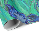 Irises van Van Gogh Cadeaupapier (Rol Hoek)