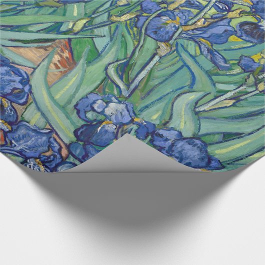 Irises van Van Gogh Cadeaupapier (Hoek)