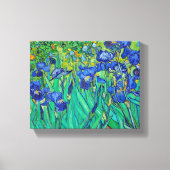 Irises van Van Gogh Canvas Afdruk (Voorkant)