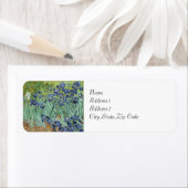 Irises van Van Gogh Etiket (Insitu)