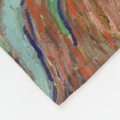 Irises van Van Gogh Fleece Deken (Hoek)