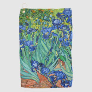 Irises van Van Gogh Golfhanddoek
