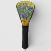 Irises van Van Gogh Golfheadcover (Voorkant)