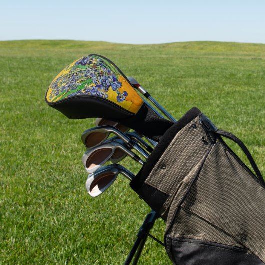 Irises van Van Gogh Golfheadcover (Insitu)
