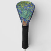 Irises van Van Gogh Golfheadcover (Voorkant)