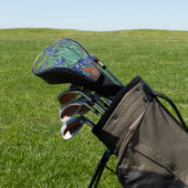 Irises van Van Gogh Golfheadcover (Insitu)