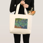 Irises van Van Gogh Grote Tote Bag (Voorkant (product))