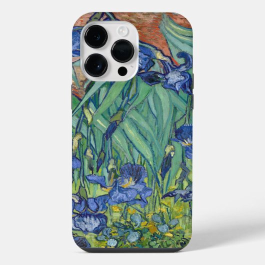 Irises van Van Gogh iPhone Hoesje (Achterkant)