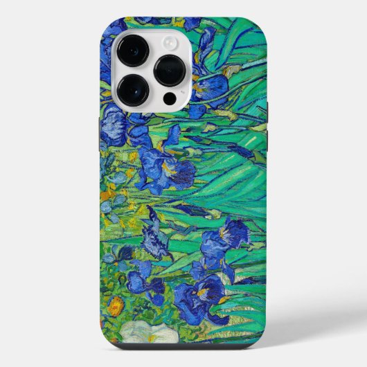 Irises van Van Gogh iPhone Hoesje (Achterkant)