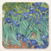 Irises van Van Gogh Kartonnen Onderzetters (Voorkant)