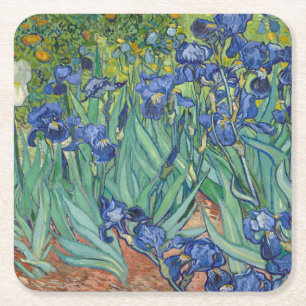 Irises van Van Gogh Kartonnen Onderzetters