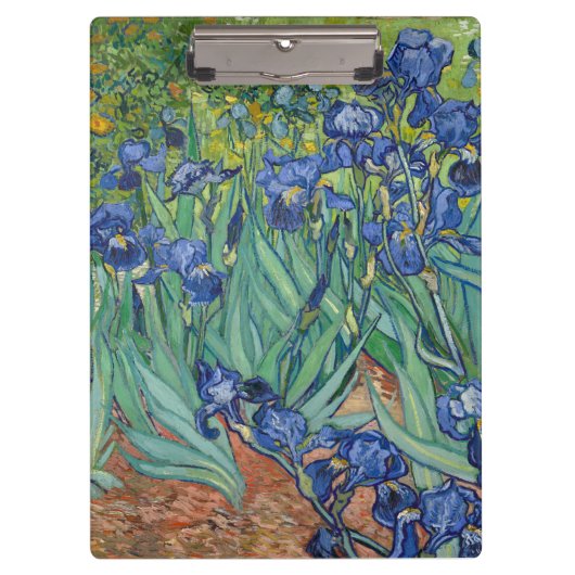 Irises van Van Gogh Klembord (Voorkant)