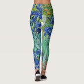 Irises van Van Gogh Leggings (Achterkant)
