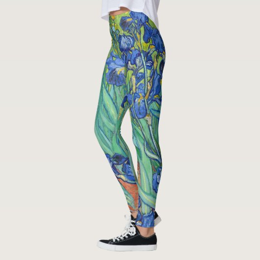 Irises van Van Gogh Leggings (Links)