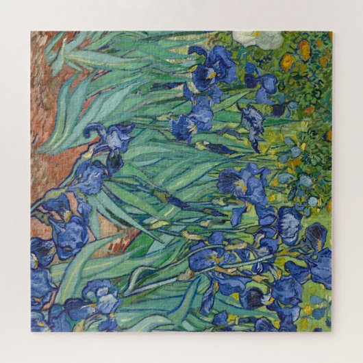 Irises van Van Gogh Legpuzzel (Horizontaal)