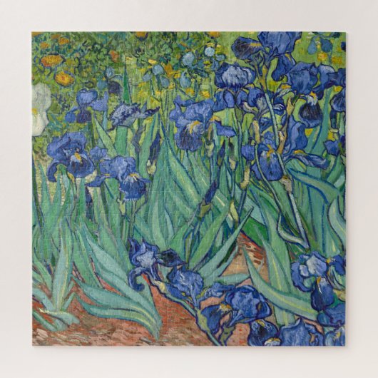 Irises van Van Gogh Legpuzzel (Verticaal)